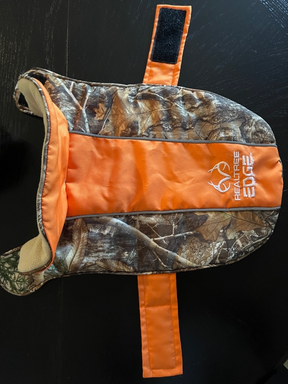 Realtree Orange and Camouflage Dog Safety Vest